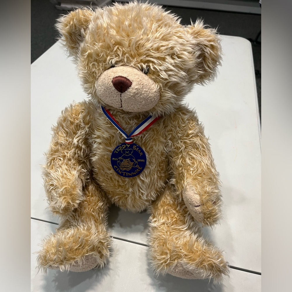 Build-A-Bear teddy bear Centennial 1902-2002 Ted plush plushie collectibears BAB